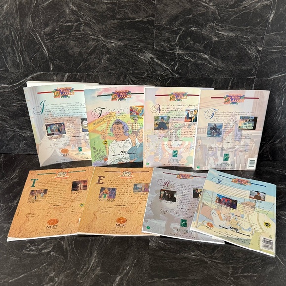 LIVING HISTORY PRODUCTIONS VHS Tapes and Activity Books Lot - Picture 13 of 14